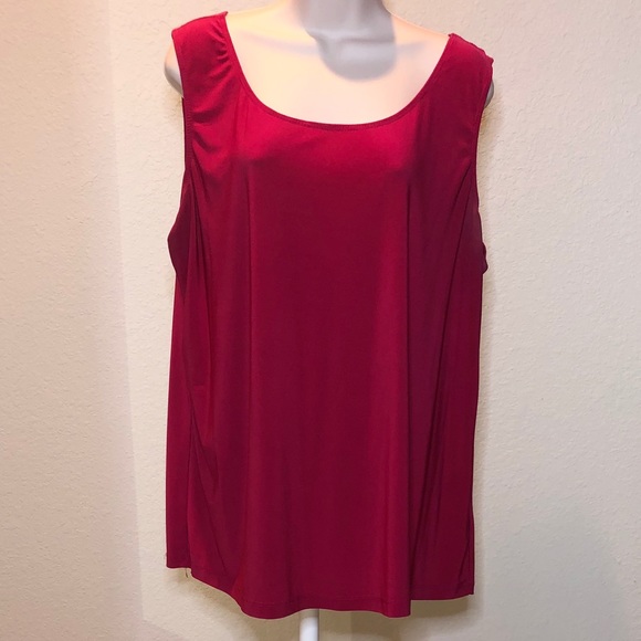 Attitudes by Renée - Tank & Matching Sheer Top - Picture 6 of 8